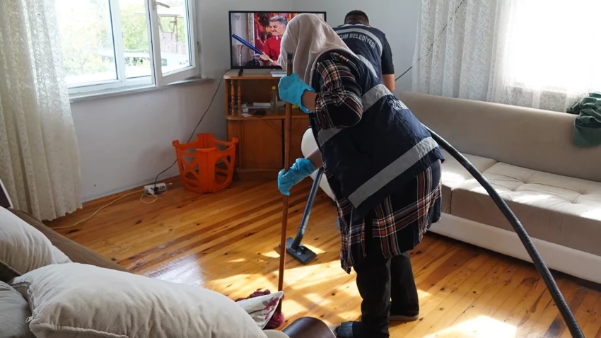 Samsun’da belediyenin uzman ekipleri evlere giriyor!