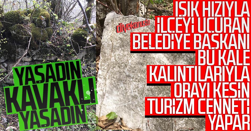 Işık hızıyla gelişen Kavak’ta tarihi değiştirecek kale bulundu