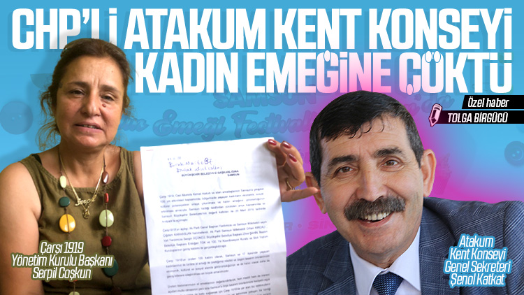 Samsun’da CHP’li Atakum Kent Konseyi kadın emeğine çöktü