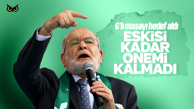 SP lideri: 6’lı masanın eskisi kadar önemi kalmadı