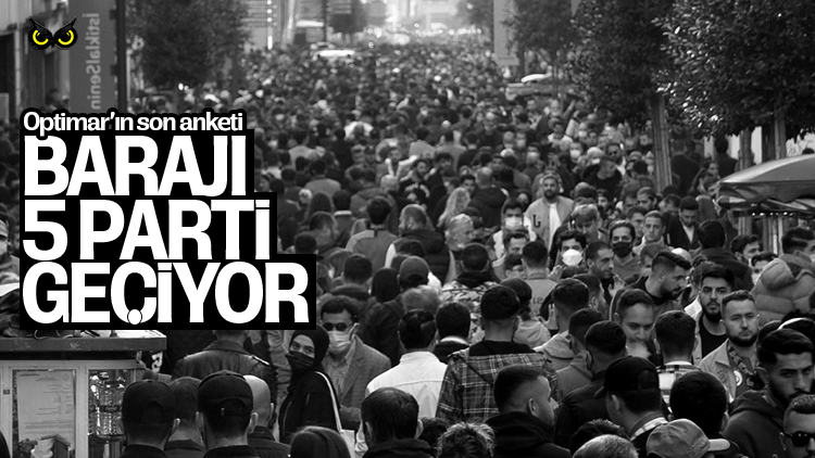 İşte son anket oranları: Barajı 5 parti geçiyor