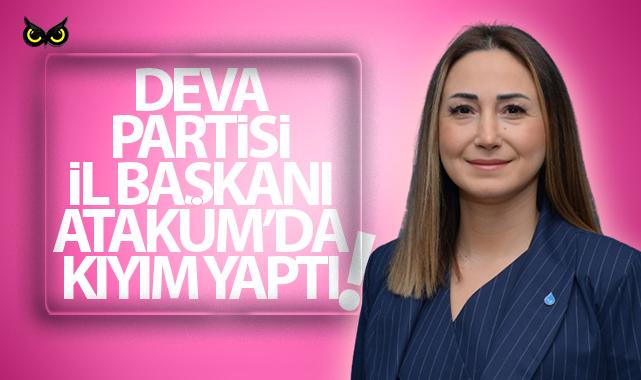 DEVA Partisi Atakum’da kıyım yaptı: İl Başkanı Kebire Birer Türk’ün operasyonu mu?