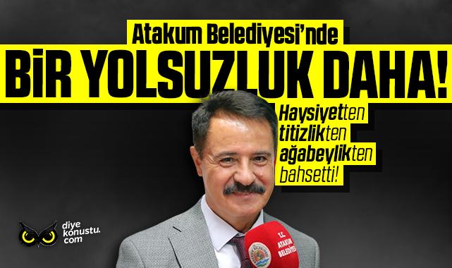 Atakum Belediyesi’nde bir yolsuzluk daha!