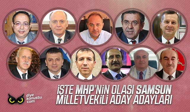 İşte MHP’nin Samsun’daki olası milletvekili aday adayları!