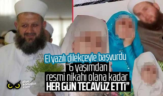 Türkiye’yi ayağa kaldıran olay! El yazılı dilekçeyle başvurdu: 6 yaşımdan resmi nikahı olana kadar her gün tecavüz etti