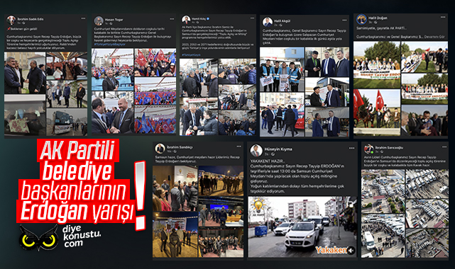 Samsun’da AK Partili belediye başkanları Erdoğan’ın mitingine otobüslerle insan taşıdı!