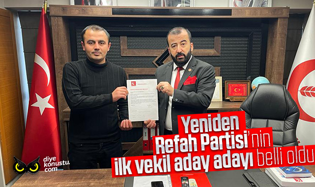 Samsun’da Yeniden Refah’ın ilk milletvekili aday adayı başvurusunu yaptı