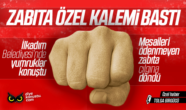 İlkadım Belediyesi’nin zabıtası hakkını böyle aradı: Belediyeyi bastı, özel kalemin camını yumrukla kırdı