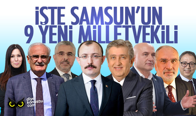 Samsun’da AK Parti 5, CHP 2, MHP 1, İYİ Parti 1 vekil çıkarttı