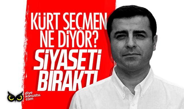 Selahattin Demirtaş siyaseti bıraktı: Peki kürt seçmen ne diyor?