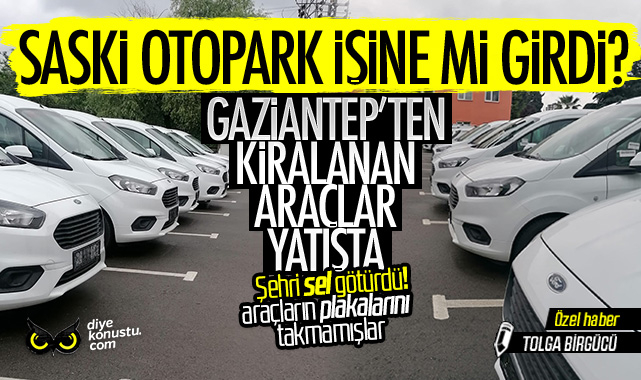AKP’li belediye Samsun’da otoparkçılığa mı başladı? Esnaf kayıkla işe gidiyor, SASKİ’nin kiralık araçları otoparkta yatıyor