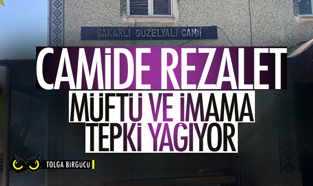 Samsun’daki camide rezalet! Müftü ve imama tepki yağıyor