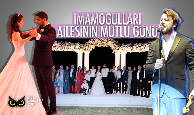 İmamoğulları ailesinin mutlu günü: Seda ve Engin mutluluğa yelken açtı