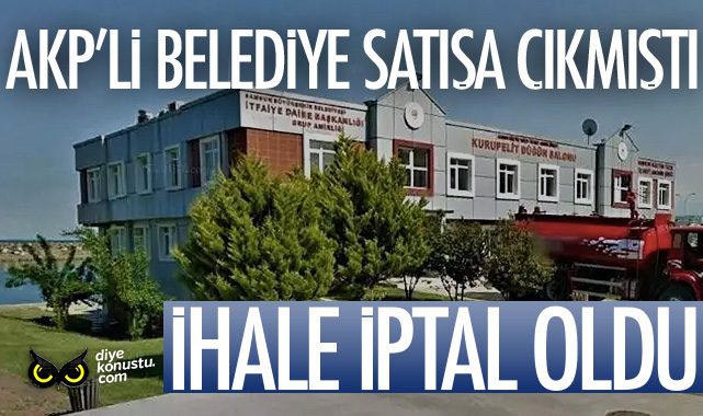 AKP’li belediye Samsun’da satışa çıkmıştı: İhale iptal oldu