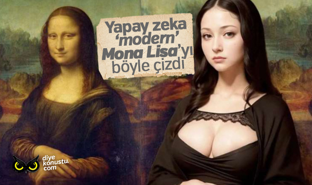 Yapay zeka Mona Lisa’yı böyle çizdi!