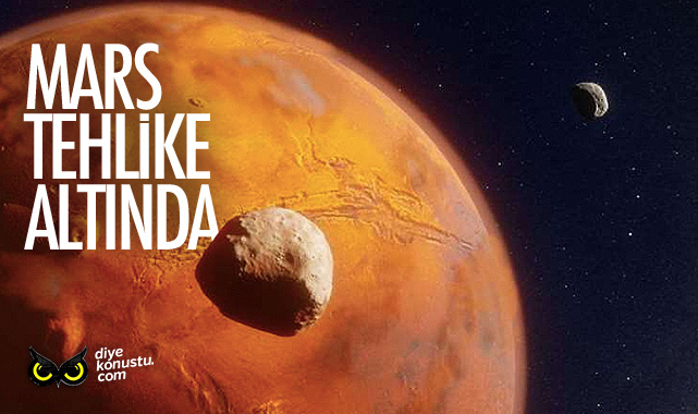 Mars tehlike altında! NASA: uydusu gezegene çarpacak