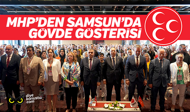 MHP’den Samsun’da gövde gösterisi: Salon taştı