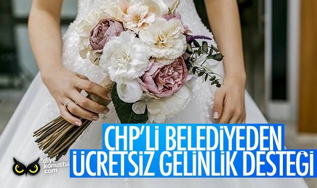 CHP’li belediyeden Samsun’da ücretsiz gelinlik desteği