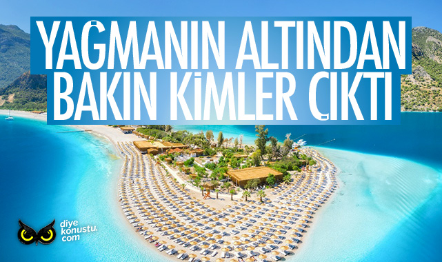 Ölüdeniz’deki yağmanın altından bakın hangi isimler çıktı!