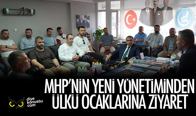 MHP’nin yeni yönetiminden Ülkü Ocakları’na ziyaret