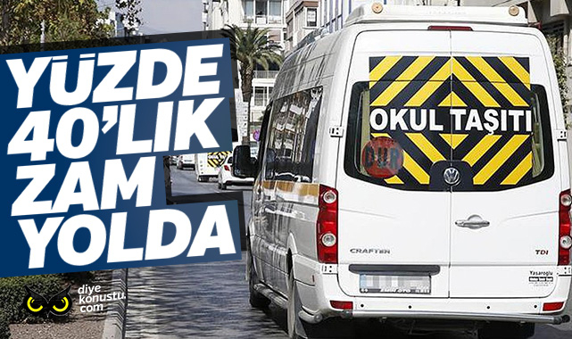 Okul servis ücretlerine yüzde 40 zam talebi
