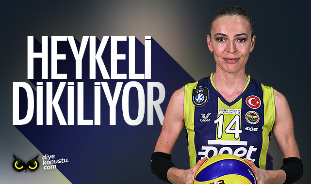 Milli voleybolcu Eda Erdem’in heykeli dikilecek