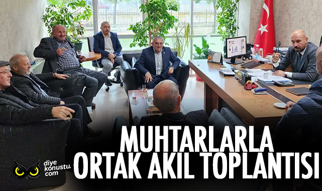 Başkan Hasan Togar’dan muhtarlarla ortak akıl toplantısı…