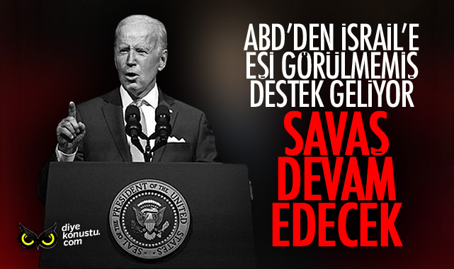 Savaş devam edecek… Dünyanın gözü kulağı ABD’deydi… Biden’dan İsrail’e tam destek…