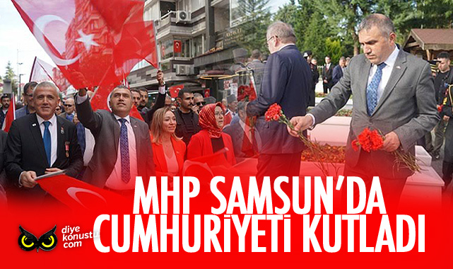 MHP Samsun’da cumhuriyeti kutladı