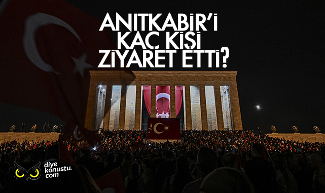 Cumhuriyet’in 100. yılında Anıtkabir’i kaç kişi ziyaret etti?