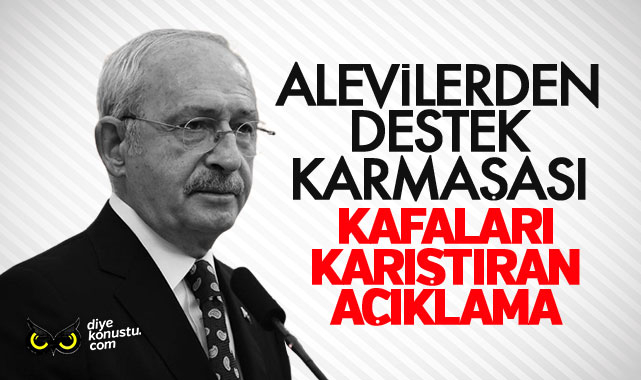 Alevilerden destek karmaşası… Kafaları karıştıran açıklama!