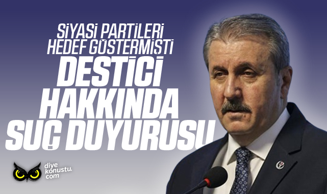 Siyasi partileri hedef göstermişti… Hakkında suç duyurusu…
