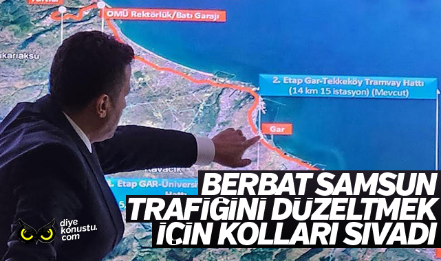 Samsun’un trafik sorunu düzeltmek için kolları sıvadı