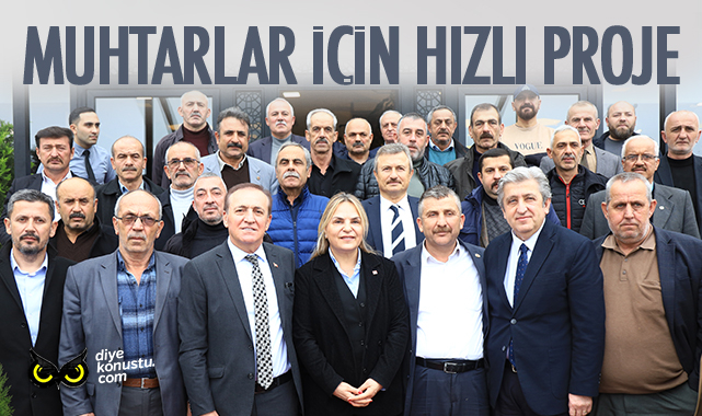Muhtarlar için hızlı proje… Şok ekipleri kuracaklar…