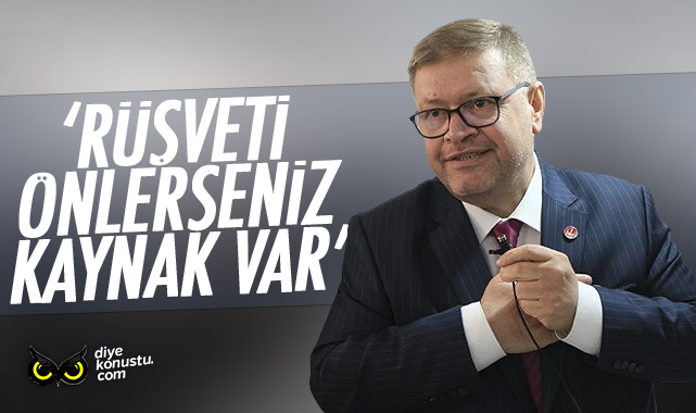 Adem Güney: Rüşveti engellerseniz kaynak var
