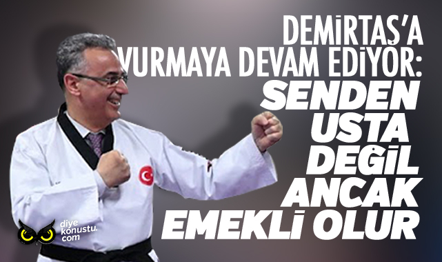 İhsan Kurnaz, Demirtaş’a vurmaya devam ediyor: Sizden usta değil ancak emekli olur