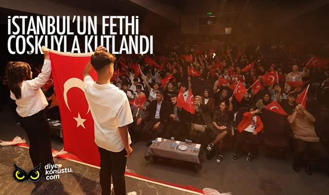 İstanbul’un fethini coşkuyla kutladılar