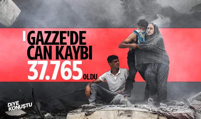 Gazze kan gölü… Can kaybı 38 bine gidiyor…
