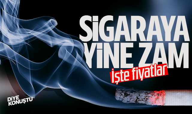 Sigaraya yine zam geldi! İşte paket paket yeni fiyatlar…