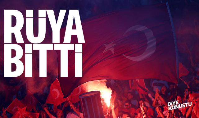 Rüya bitti… Türkiye Berlin’de Hollanda’ya yenildi…