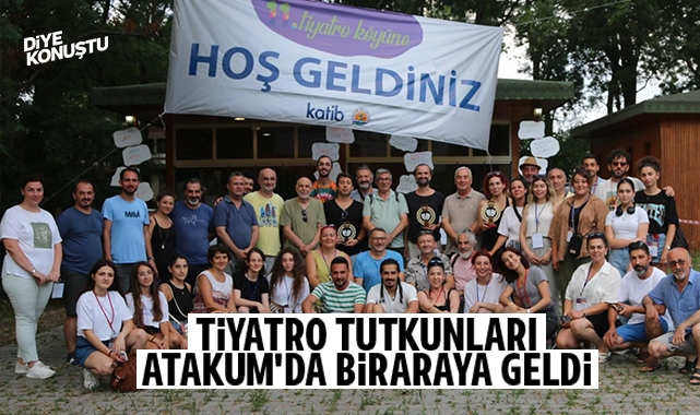 Tiyatro tutkunları Atakum’da biraraya geldi