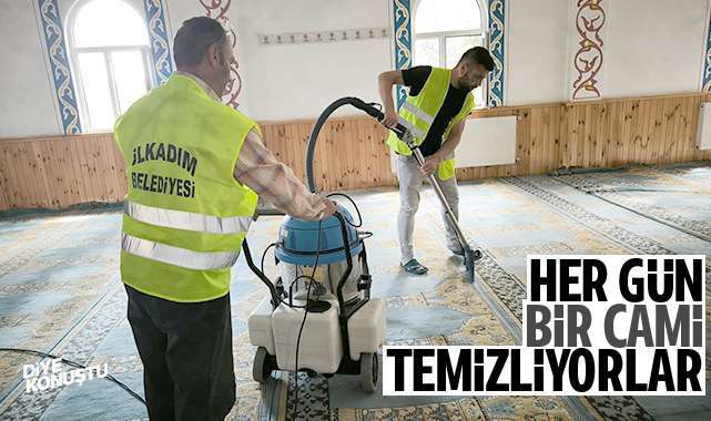Her gün bir cami temizliyorlar… Başkan İhsan Kurnaz’dan Ramazan ve bayram vurgusu…