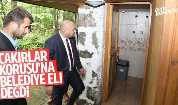 Atıl duruma düşmüştü… Çakırlar Korusu’na belediye eli değdi…