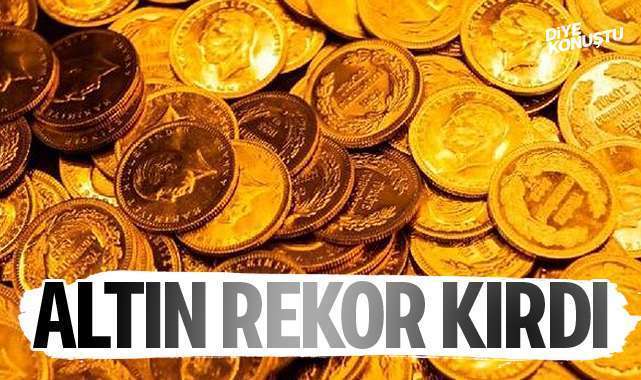 Altın rekor kırıyor… Zirveyi aştı…