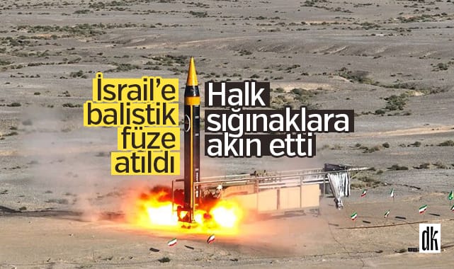 Ortadoğu’da sirenler çalıyor! İsrail’e balistik füze atıldı, halk sığınaklara akın etti