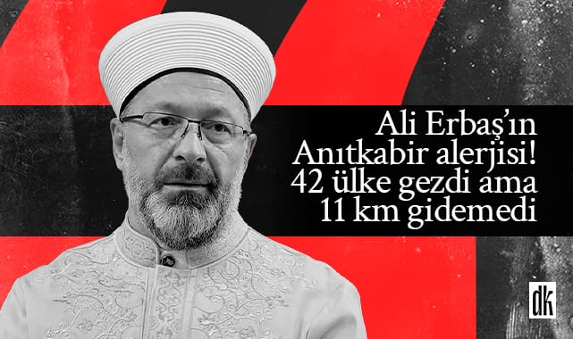 Ali Erbaş bildiğiniz gibi! Bu yıl da Anıtkabir’e gitmedi
