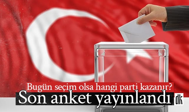 İşte AKP ve CHP arasındaki fark! Son anket yayınlandı: Bugün seçim olsa hangi parti kazanır?