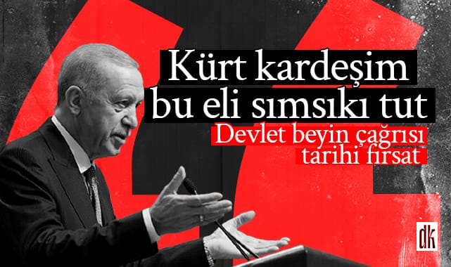 Erdoğan’dan Bahçeli’ye övgüler: Cesur çıkışıyla istikamet çizdi, Kürt kardeşlerim bu eli sımsıkı tut