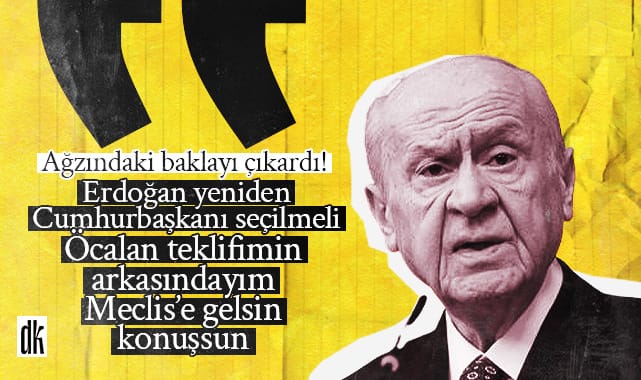 Bahçeli ağzındaki baklayı çıkardı: Erdoğan bir daha seçilmeli, Öcalan Meclis’e gelsin konuşsun
