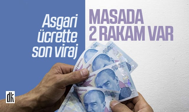 İşte masadaki rakamlar! Asgari ücrette son viraj